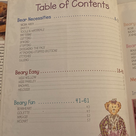 Two-Hour Teddy Bears Book by Anna Louise Crane - Picture 10 of 14